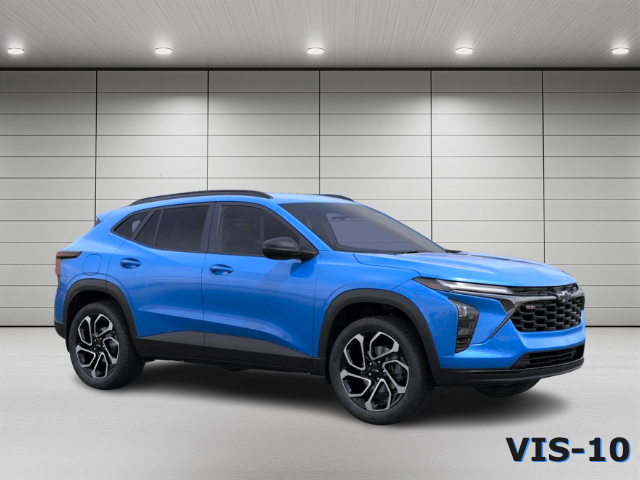 SUV in showroom-ready setting